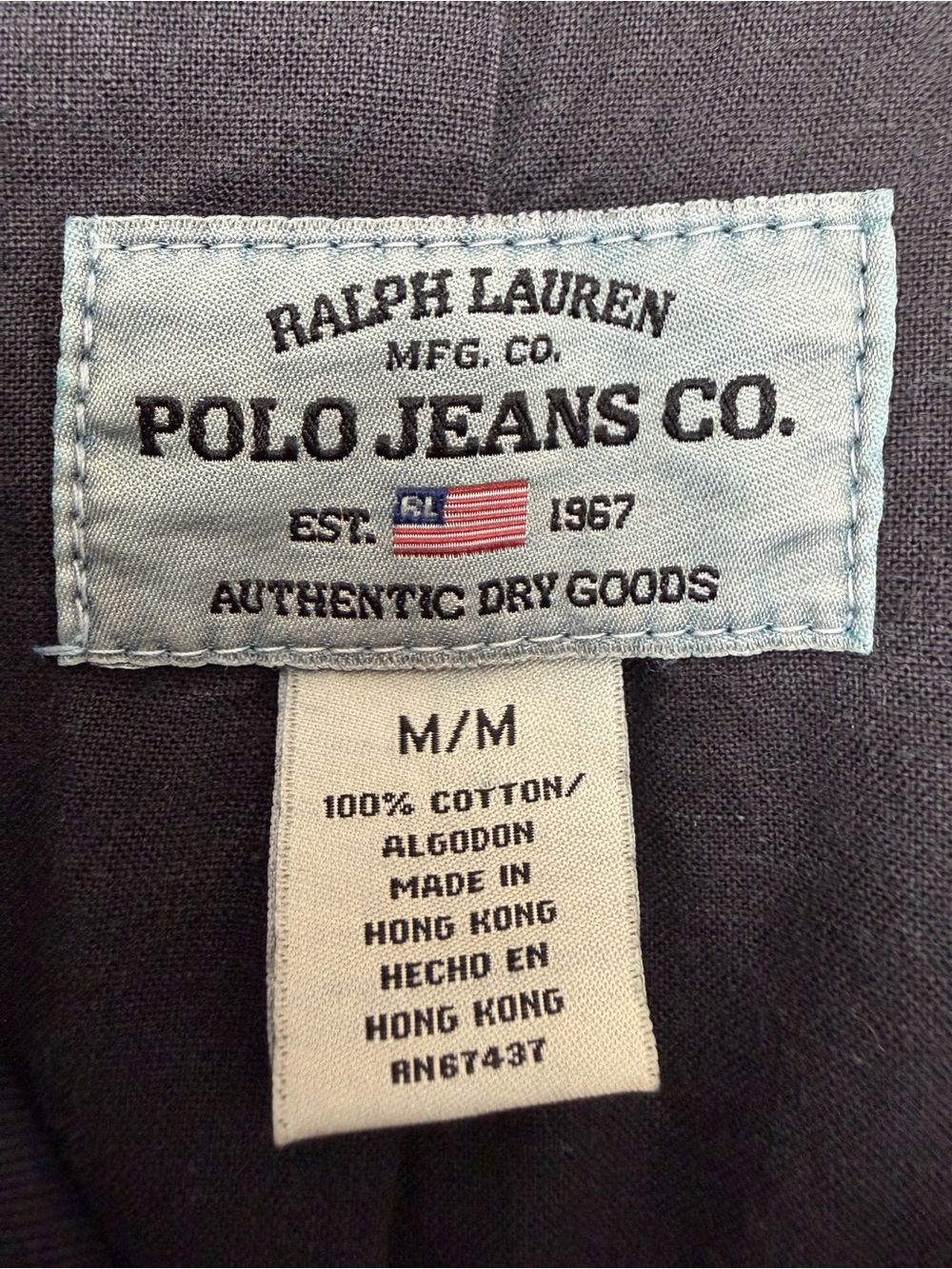 Vintage Y2K Polo Jeans Co Ralph Lauren Navy Cropped Military Jacket M Heritage - Picture 2 of 9